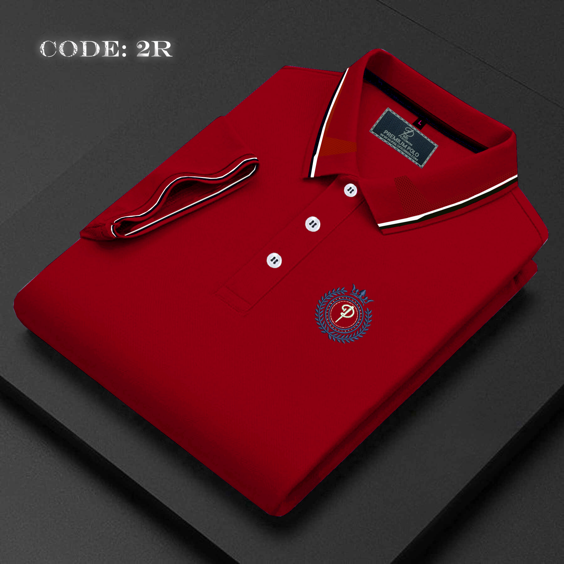 Premium Quality Polo T-Shirt For Men - 2R